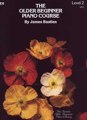 WP33  The Older Beginner Piano Course  Level 2  Bastien (The Bastien Older Beginner Piano Library),Used