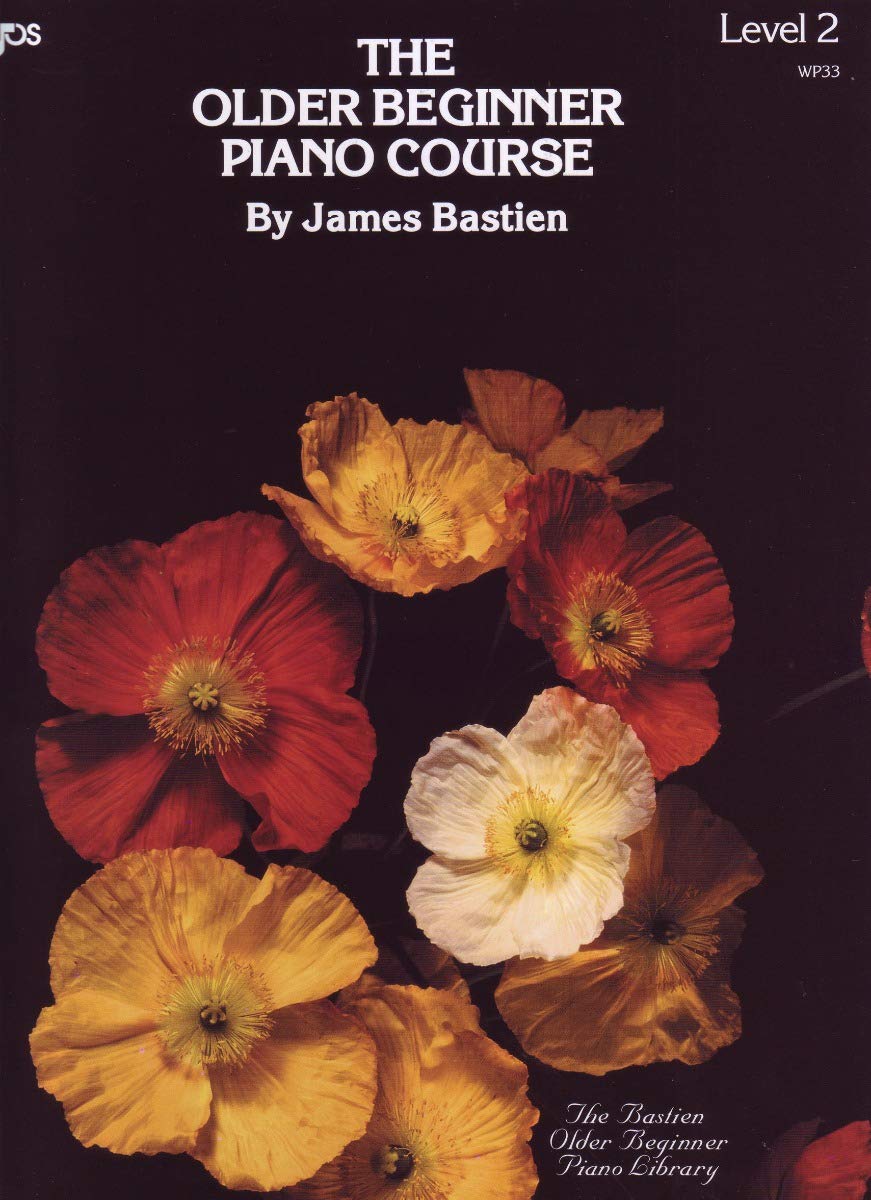 WP33  The Older Beginner Piano Course  Level 2  Bastien (The Bastien Older Beginner Piano Library),Used