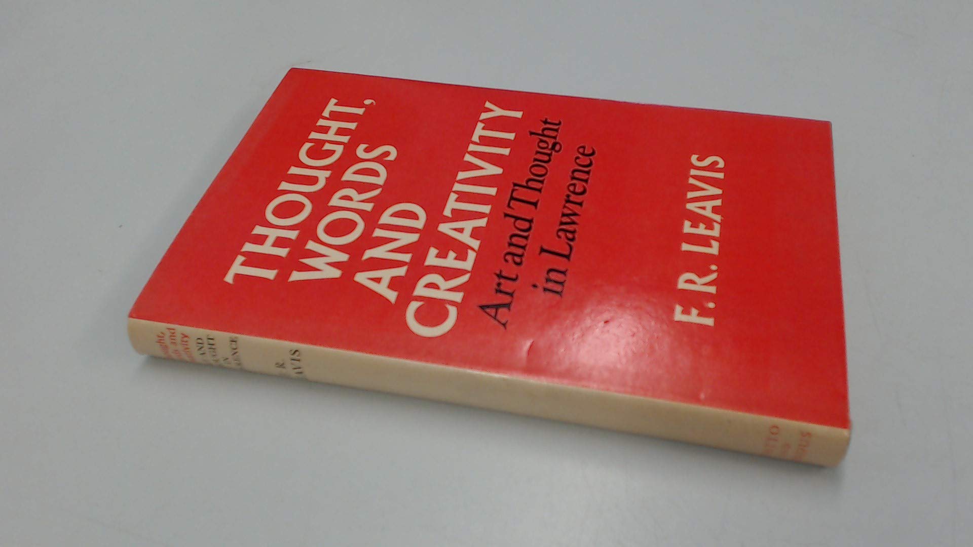 Thought, words and creativity: Art and thought in Lawrence,Used