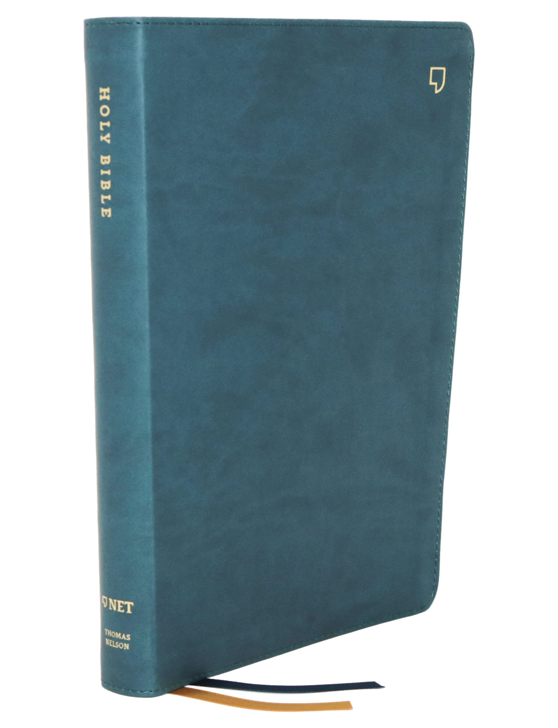 NET Bible, Thinline, Leathersoft, Teal, Comfort Print: Holy Bible,Used