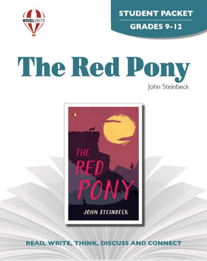 The Red Pony  Student Packet By Novel Units,Used