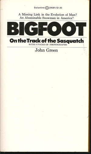 Bigfoot: On the Track of the Sasquatch,Used