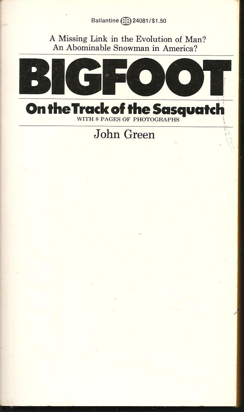 Bigfoot: On the Track of the Sasquatch,Used