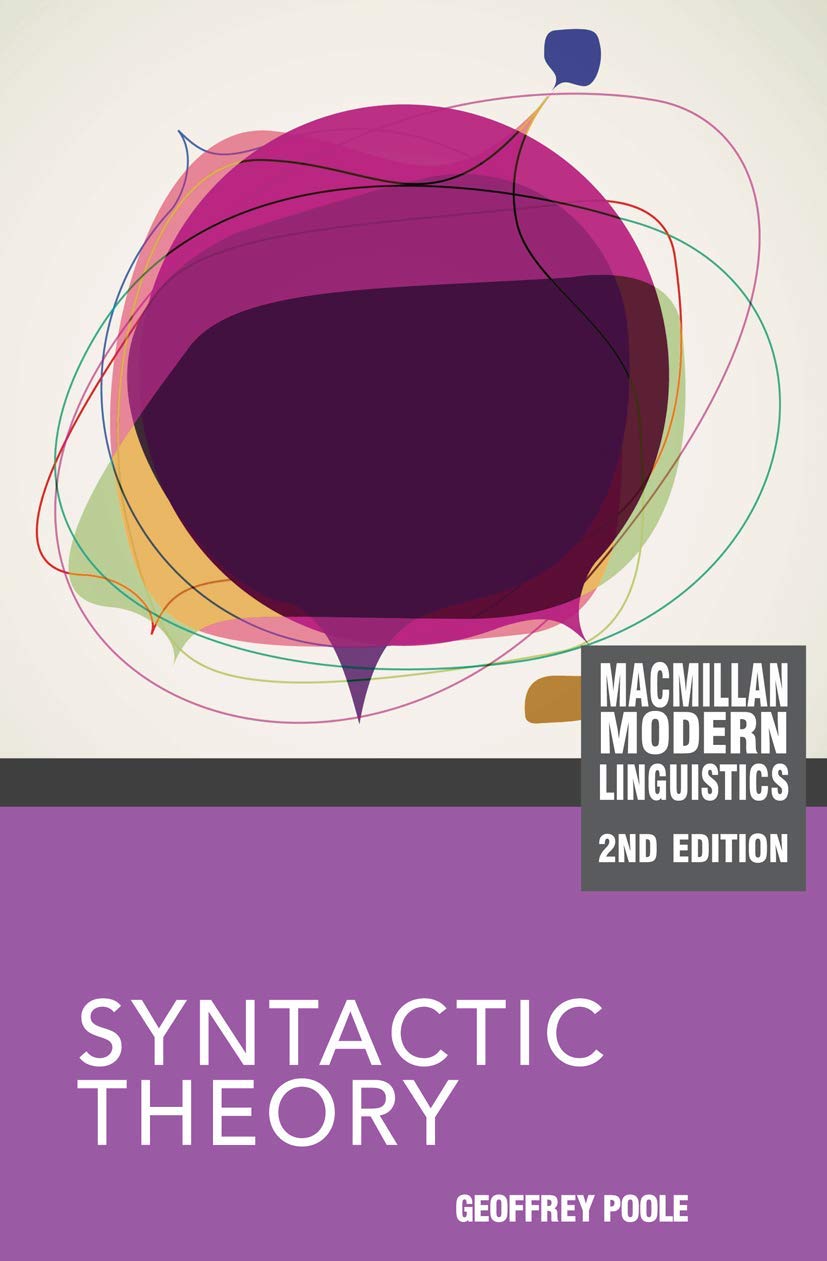 Syntactic Theory (Macmillan Modern Linguistics, 5),Used