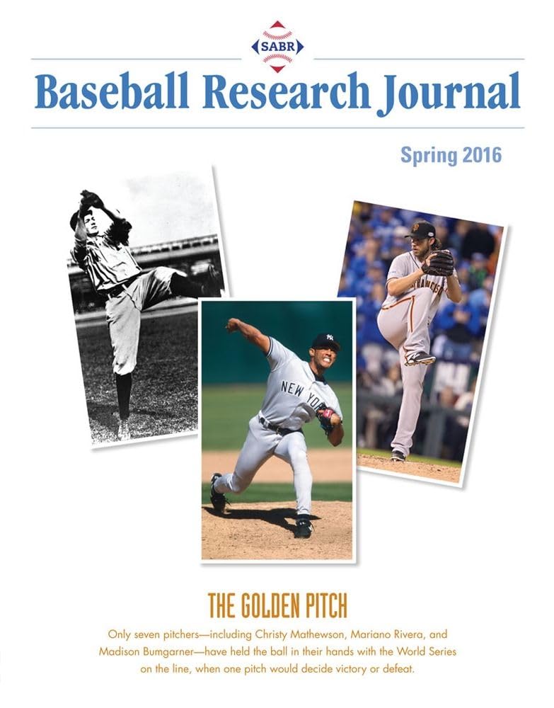 Baseball Research Journal (BRJ), Volume 45 #1,Used