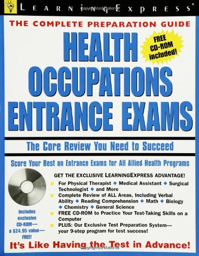 Health Occupations Entrance Exam,Used