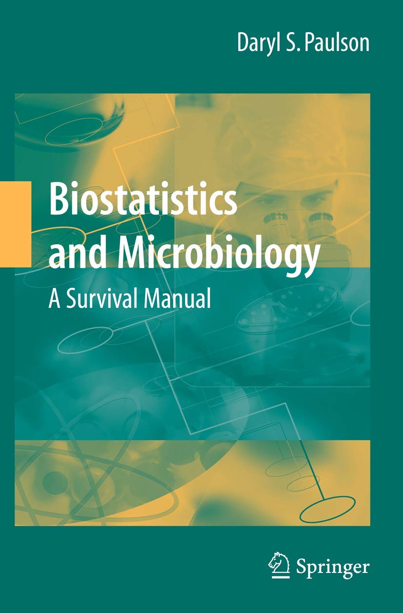 Biostatistics and Microbiology: A Survival Manual,Used