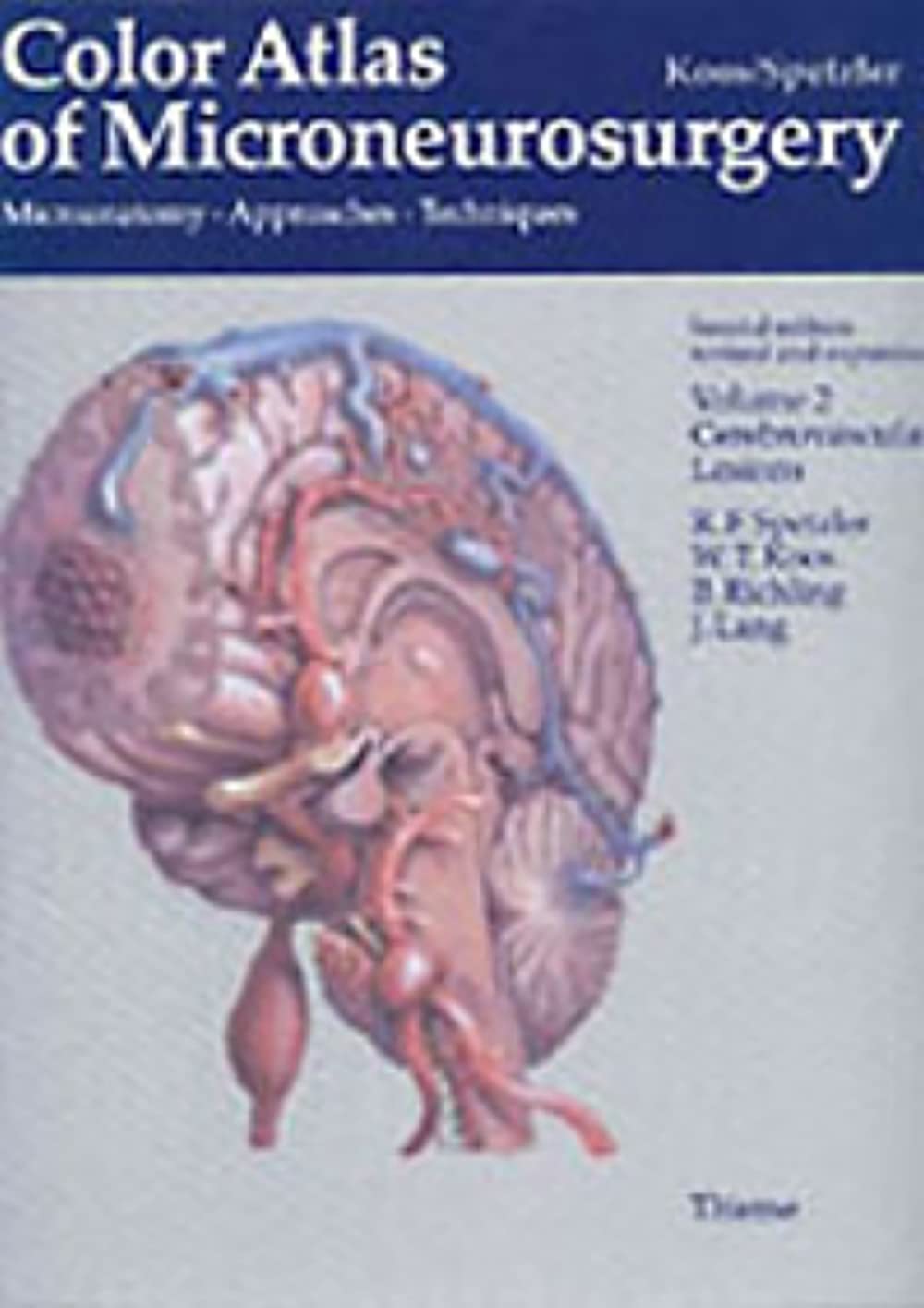 Color Atlas of Microneurosurgery,Used