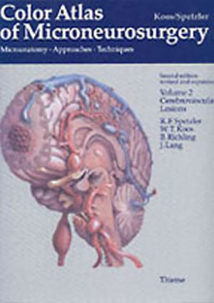 Color Atlas of Microneurosurgery,Used
