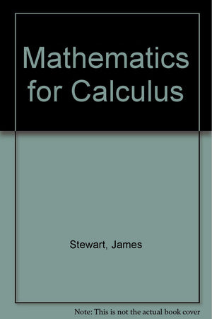 Mathematics for calculus,Used