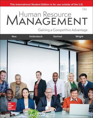 Human Resource Management 11Th Edition [Paperback] Noe,Used