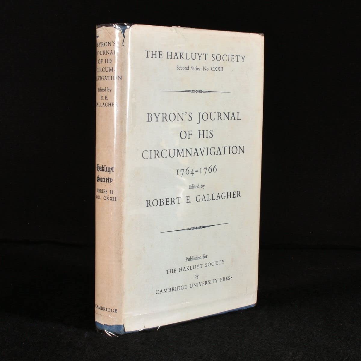 Byron's Journal of his Circumnavigation 17641766 (Hakluyt Society Second),Used