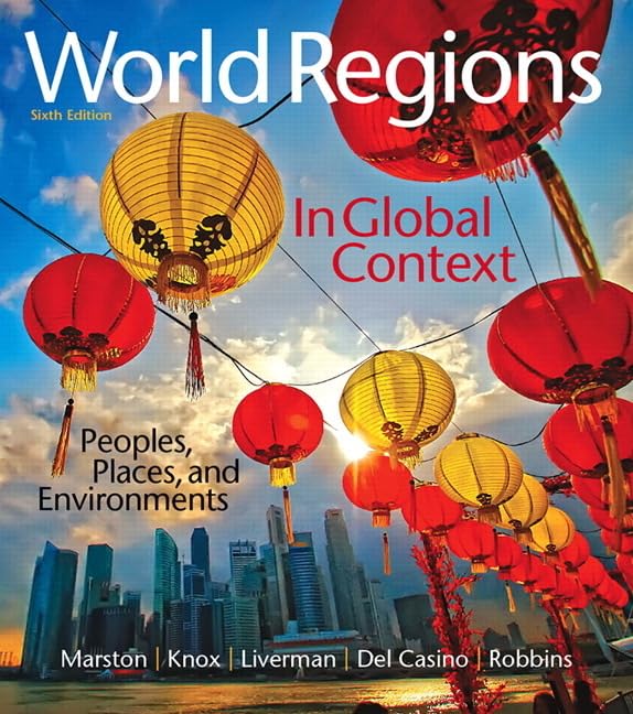 World Regions In Global Context: Peoples, Places, And Environments (Masteringgeography),New
