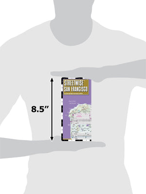 Streetwise San Francisco Map  Laminated City Center Street Map of San Francisco, California  Folding pocket size travel map wi,Used