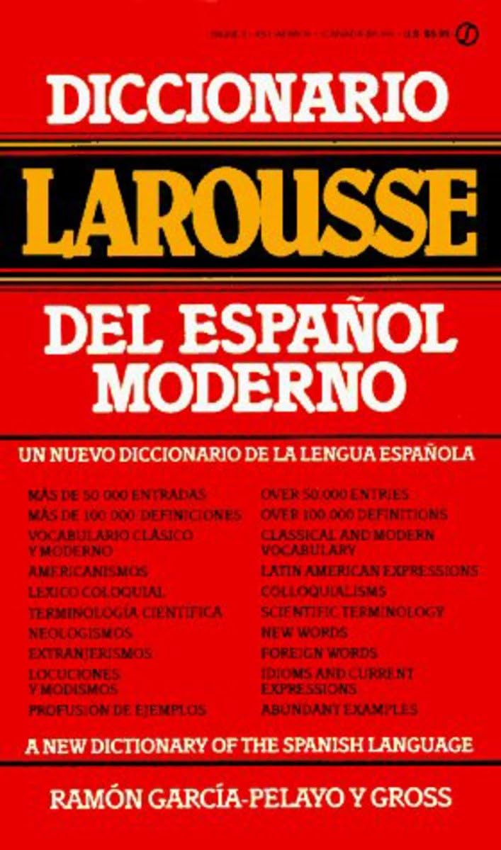 Diccionario Larousse Del Espaol Moderno (Spanish Edition)