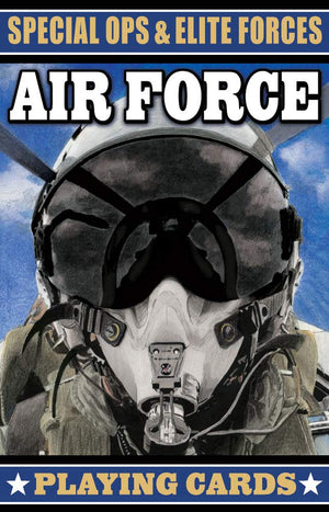 Special Ops and Elite Forces Air Force Playing Cards,Used