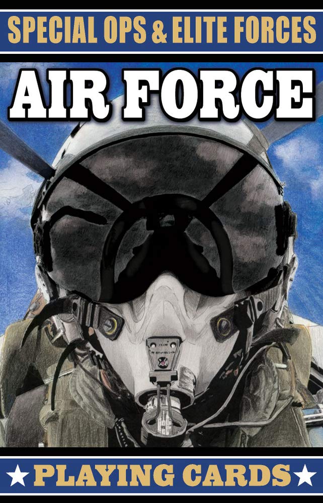 Special Ops and Elite Forces Air Force Playing Cards,Used
