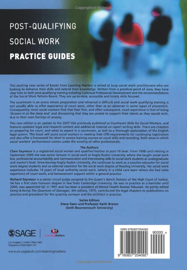 Courtroom and Report Writing Skills for Social Workers (PostQualifying Social Work Practice Guides),Used