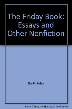 The Friday Book: Essays and Other Nonfiction,Used