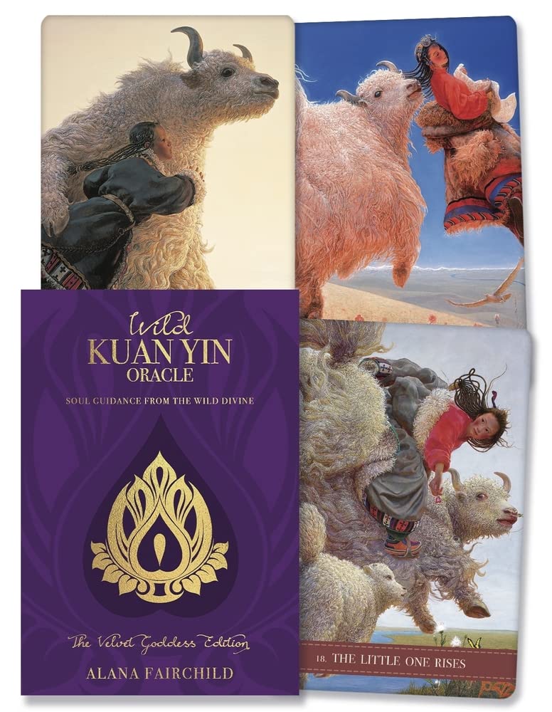 Wild Kuan Yin Oracle: The Velvet Goddess Edition: Soul Guidance From The Wild Divine (Wild Kuan Yin Oracle, 3),Used