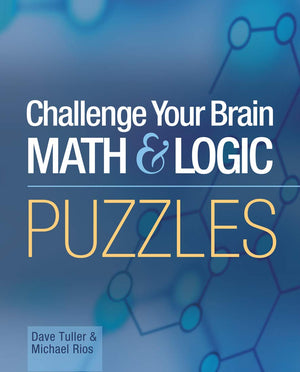Challenge Your Brain Math & Logic Puzzles,Used