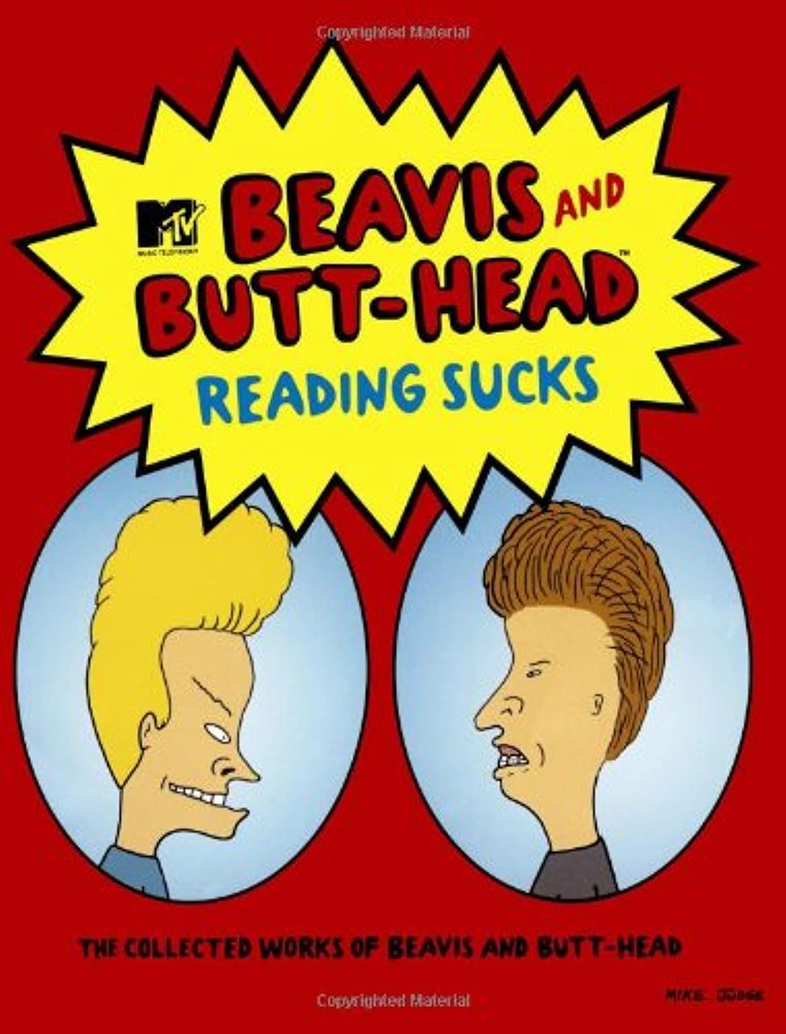 Reading Sucks: The Collected Works Beavis and ButtHead,Used