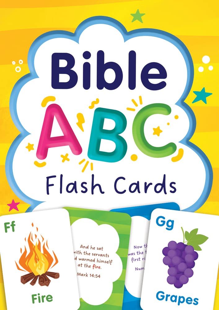 Bible ABC Flash Cards,Used