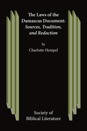 The Laws Of The Damascus Document: Sources, Tradtions, And Redaction (Studies In The Texts Of The Desert Of Judah29),Used