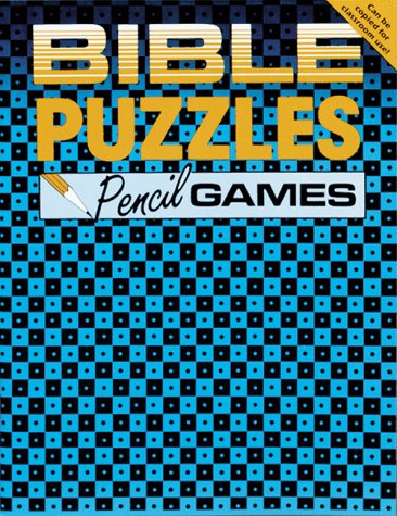 Bible Puzzles  Pencil Games,Used