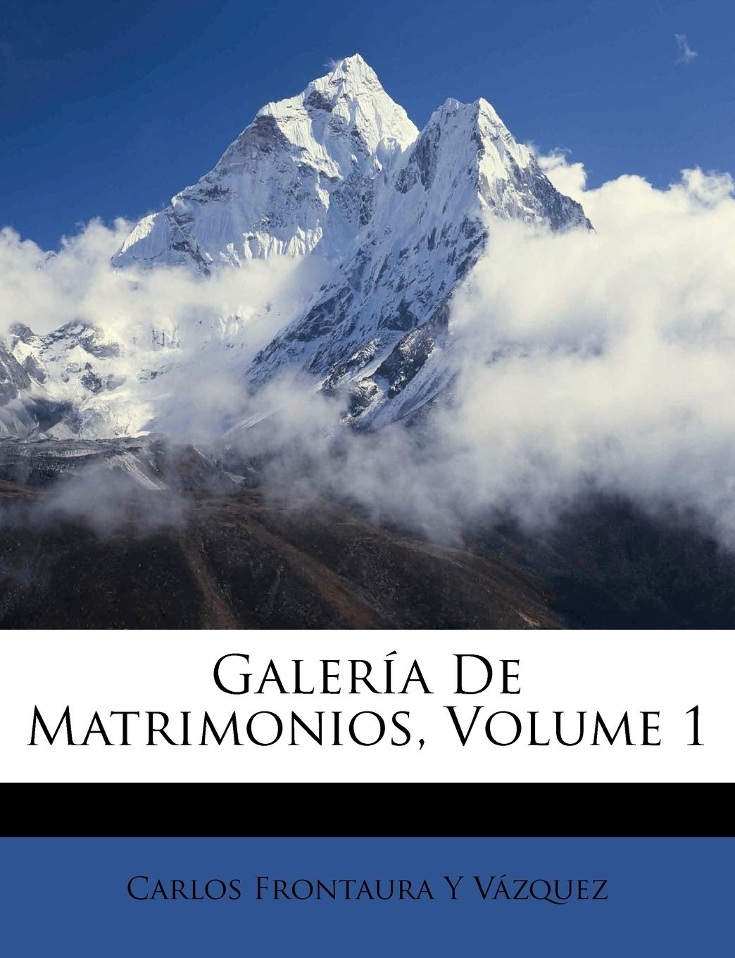 Galera De Matrimonios, Volume 1 (Spanish Edition),Used