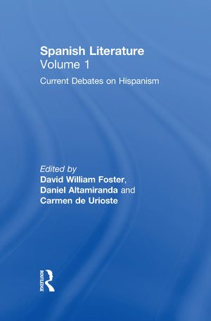 Theoretical Debates (Spanish Literature, Volume 1),Used