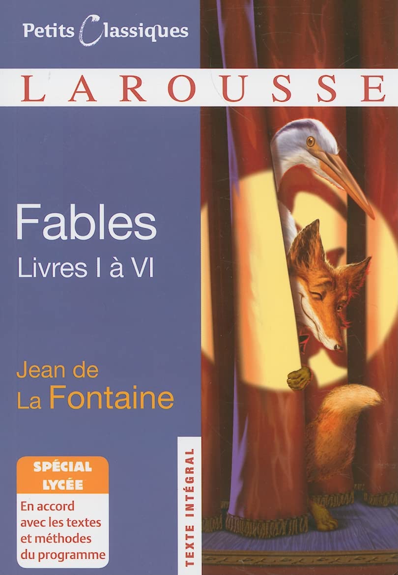 Fables: Livres I A VI (Petits Classiques Larousse Texte Integral) (French Edition),Used