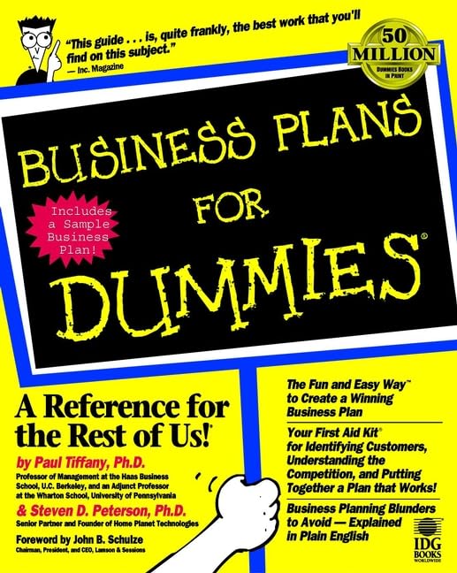 Business Plans For Dummies,Used