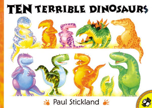 Ten Terrible Dinosaurs (Picture Puffins),Used