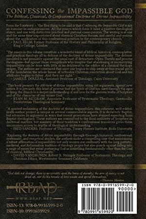 Confessing the Impassible God: The Biblical, Classical, & Confessional Doctrine of Divine Impassibility,Used
