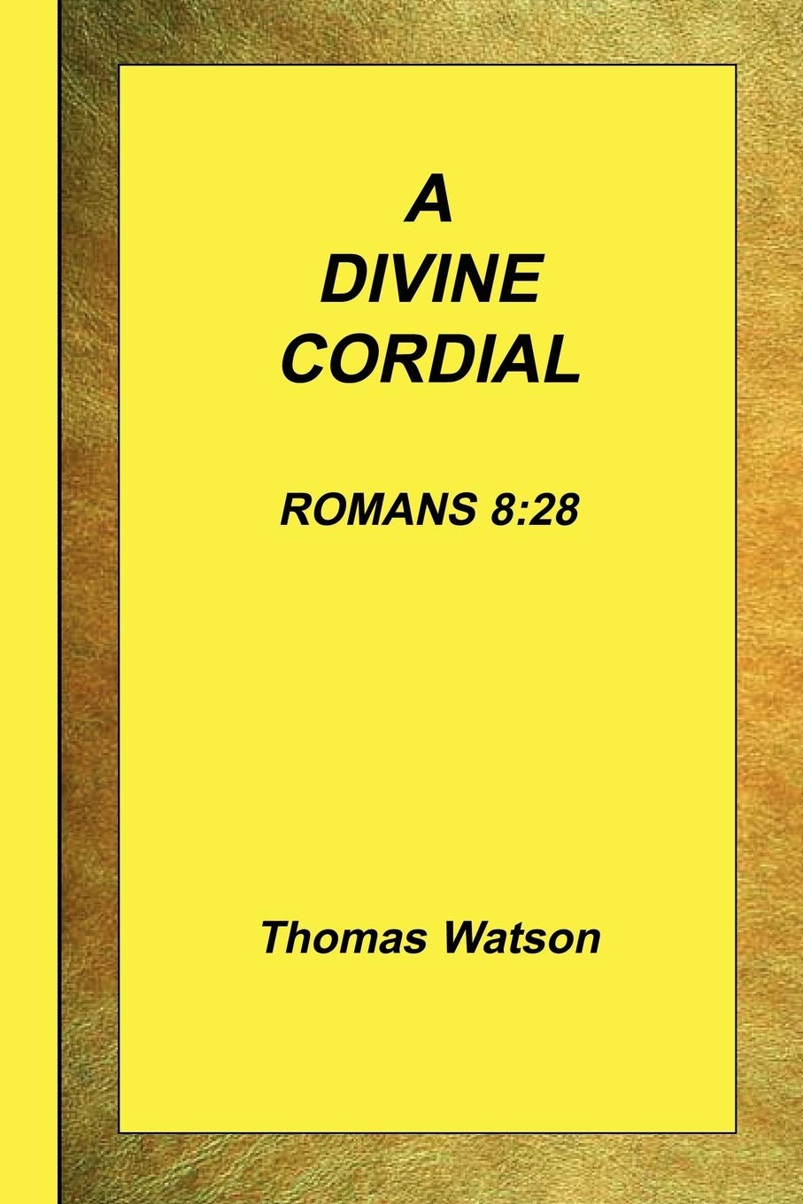A Divine Cordial  Romans 8:28,Used