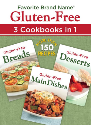 Favorite Brand Name Recipes  GlutenFree: 3 Cookbooks in 1: Breads, Main Dishes, Desserts,Used