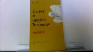 Glossary of Linguistic Terminology,Used