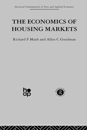 The Economics Of Housing Markets (Fundamentals Of Pure And Applied Economics),Used