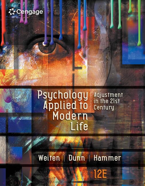 Psychology Applied To Modern Life: Adjustment In The 21St Century