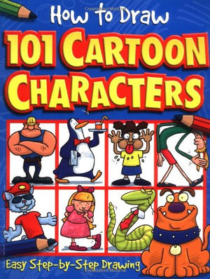 How to Draw 101 Cartoon Characters,Used