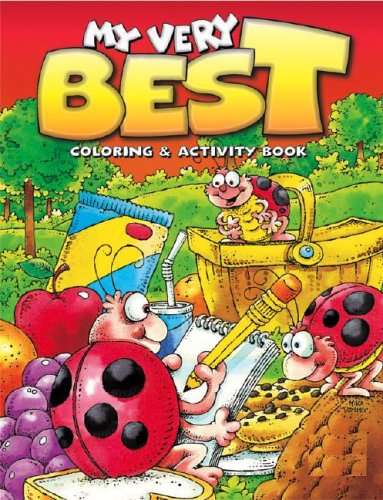 My Very Best Coloring And Activity Book: Ladybug Picnic,New