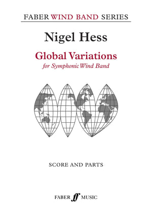 Global Variations: Score & Parts (Faber Edition: Faber Wind Band Series),Used