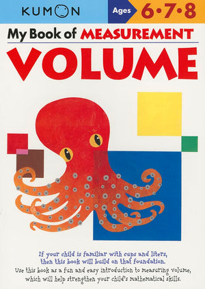 Kumon My Book Of Measurement: Volume (A Kumon Workbook),New