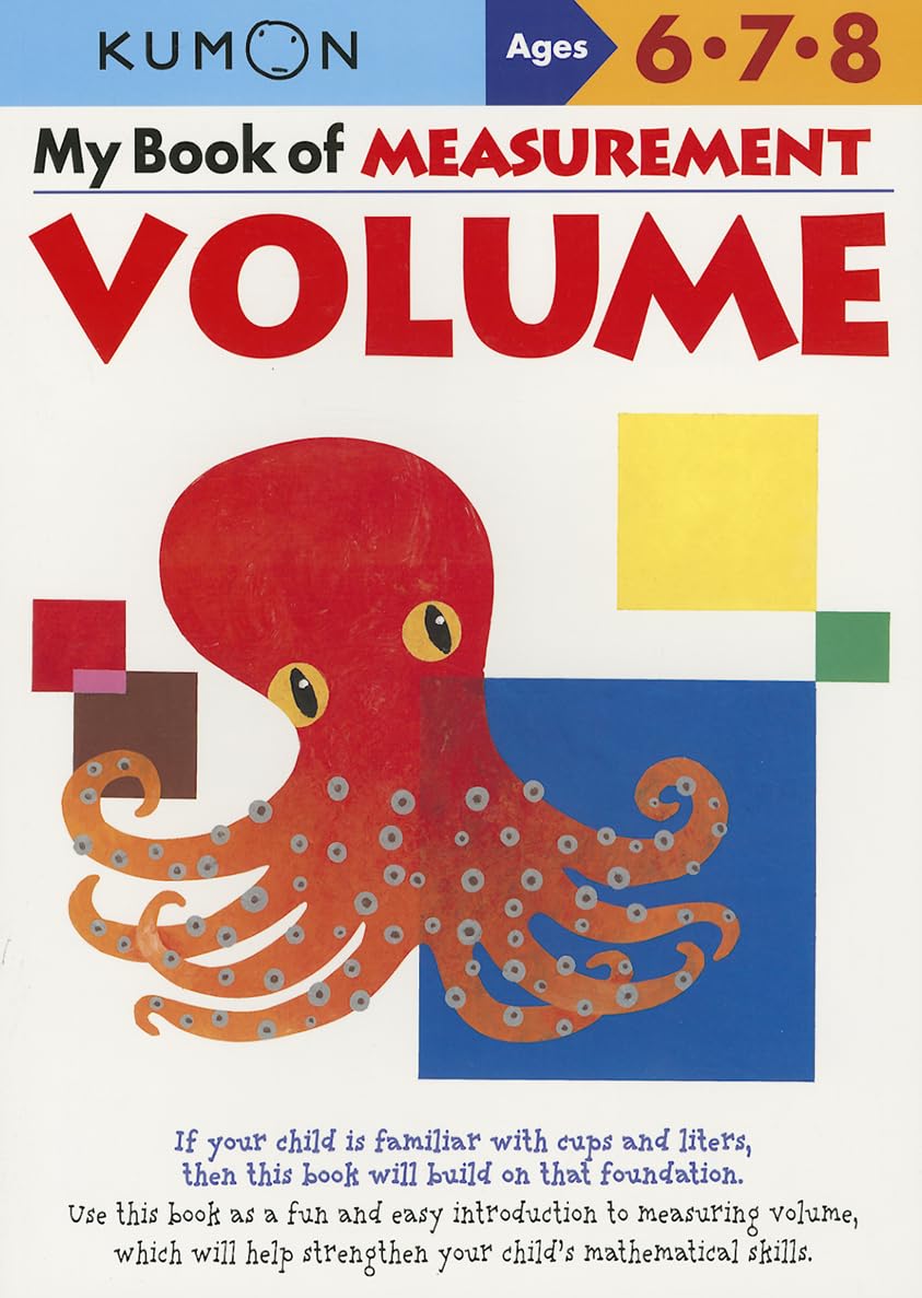 Kumon My Book Of Measurement: Volume (A Kumon Workbook),Used