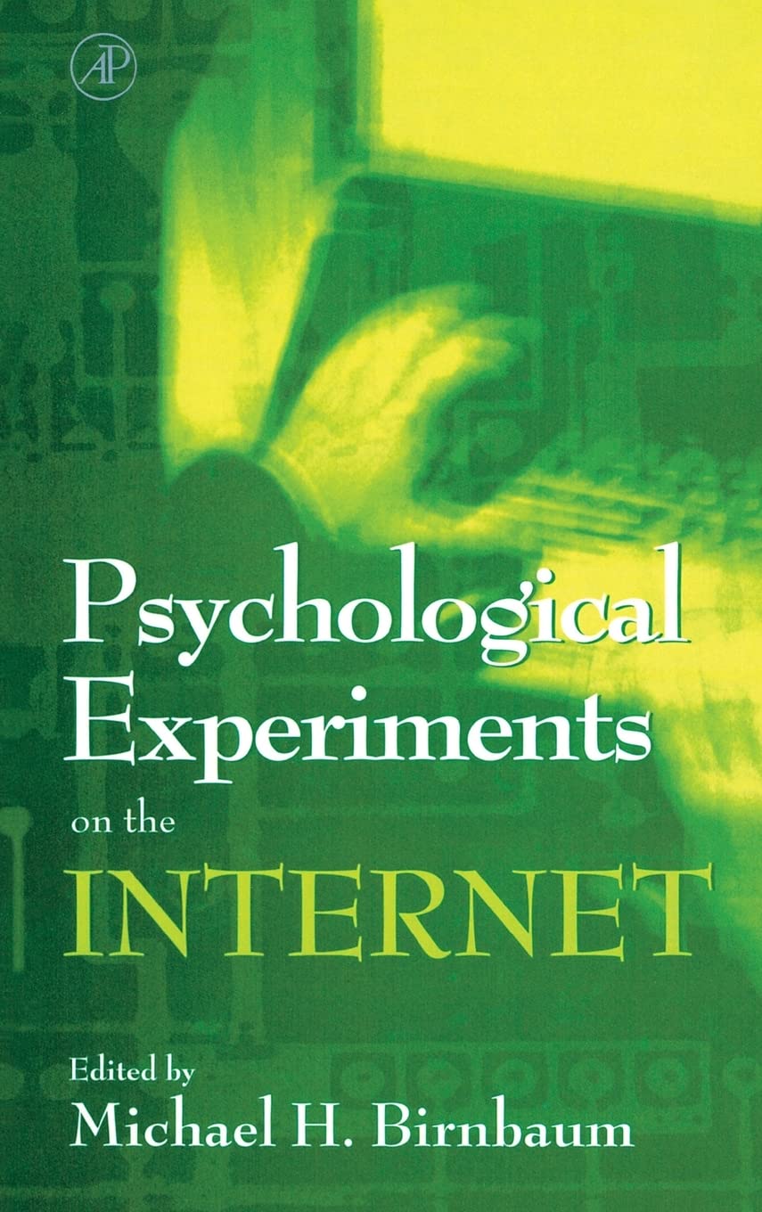 Psychological Experiments on the Internet,Used