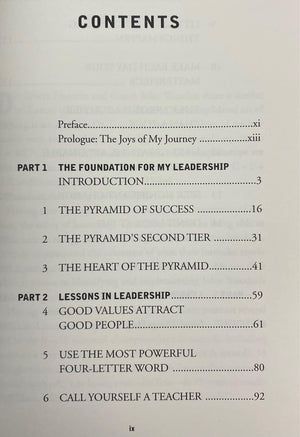 Wooden on Leadership: How to Create a Winning Organization,Used