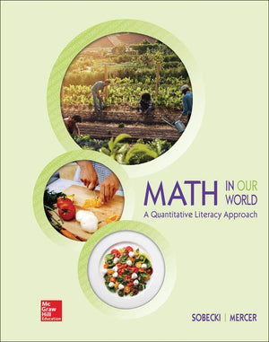 Loose Leaf for Math in Our World: A Quantitative Literacy Approach,Used