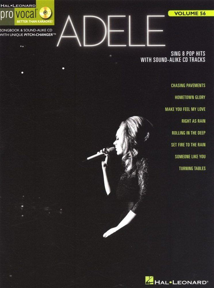 Adele: Pro Vocal Women's Edition Volume 56,Used