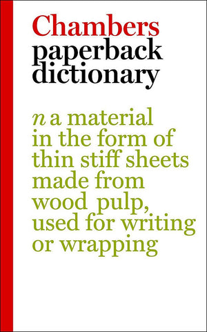 Chambers Paperback Dictionary,Used